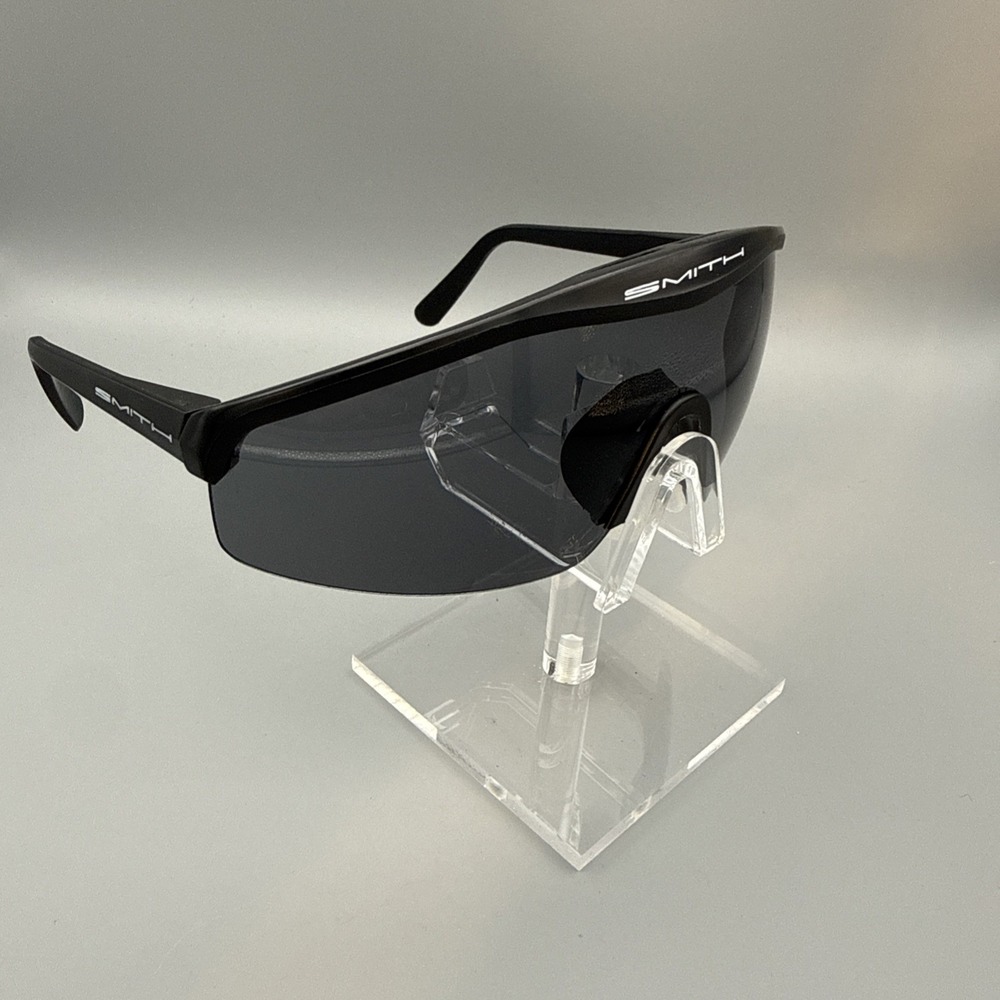 Smith Optics Authentic Cycling Matte Black/Black Glasses Shield Wrap Polarized